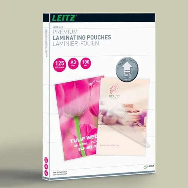 Laminating covers Leitz iLAM UDT A3, 125 mic, 100 pcs