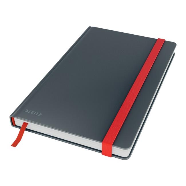Lined notebook A5 Leitz Cozy velvet gray