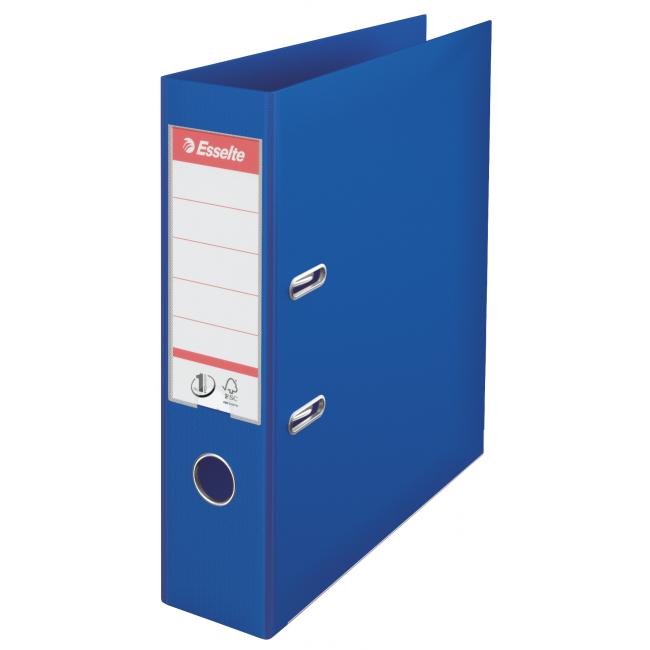 Lever filer Esselte No.1 all-plastic 7.5cm blue