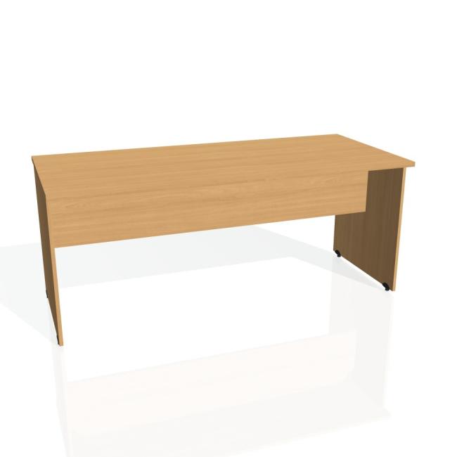 Gate conference table, 180x75.5x80 cm, beech/beech