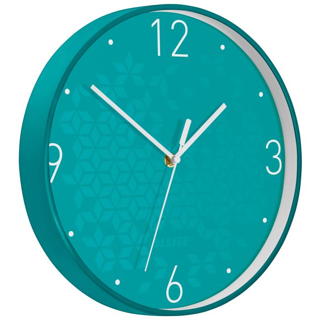 [ES901551] Wall clock Leitz WOW ice blue