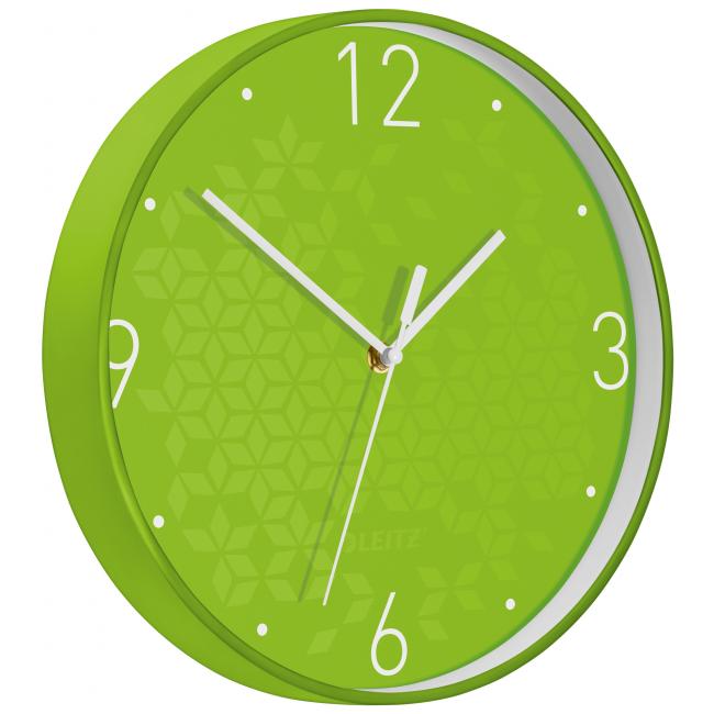 [ES901554] Wall clock Leitz WOW green