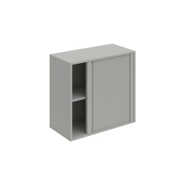 Drive shelf cabinet, lock, 80x74x40 cm, gray/grey