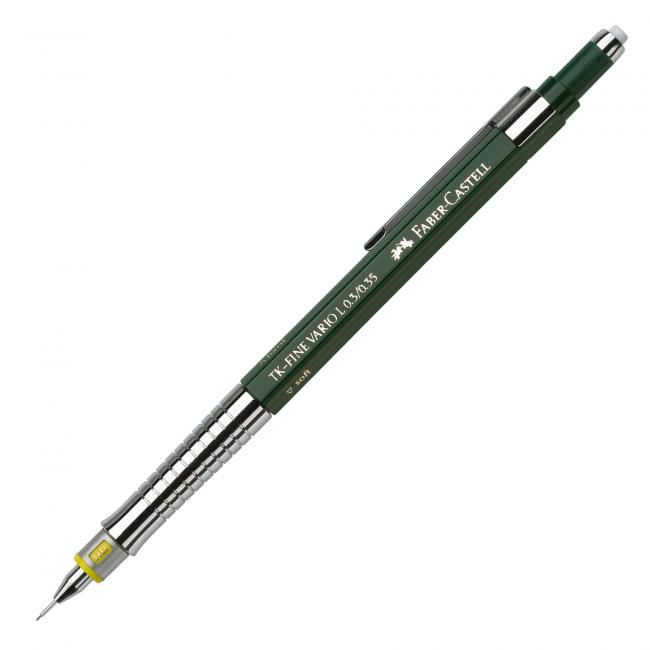 Micropencil Faber Castell TK-Fine Vario L 0.35mm green