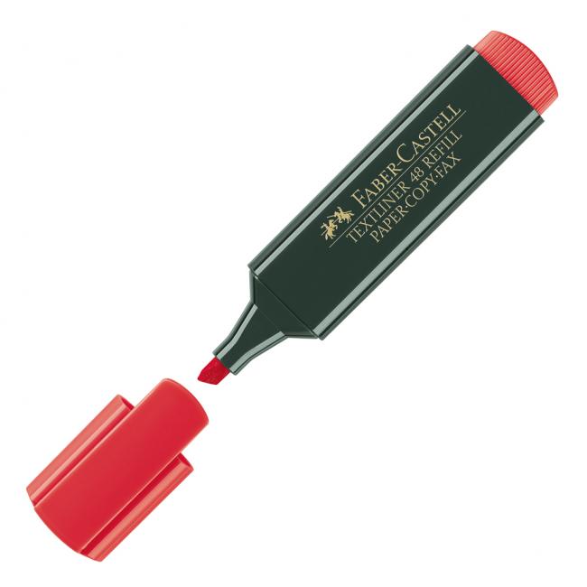 [FC154821] Highlighter Textliner 1548 red