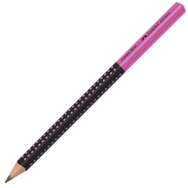 [FC511911] Pencil Grip Jumbo/HB Two Tone black/pink 12 ks