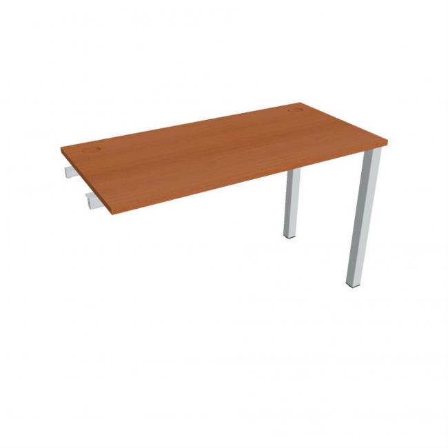 Work table Uni k pozdź. chain, 120x75.5x60 cm, cherry/grey