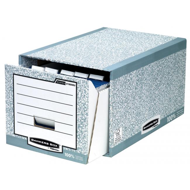 Drawer archive Fellowes BANKERS BOX grey/white