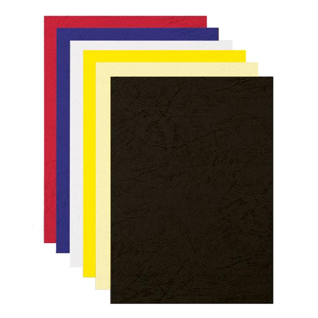 [FE537010] Cardboard envelopes for ring binding Delta leather A4 white