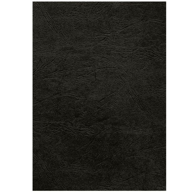 [FE537040] Cardboard envelopes for ring binding Delta leather A4 black