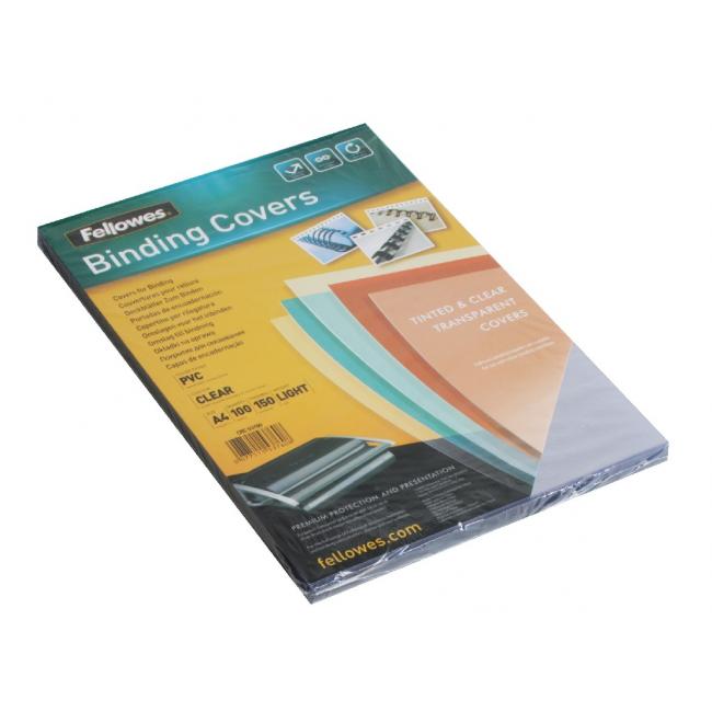 Plastové obálky na krúžkovú väzbu Prestige A4 150 mic. jasné