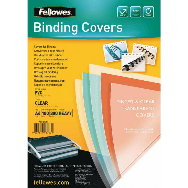 [FE537630] Plastic envelopes for ring binding Prestige A4 300 mic. clear