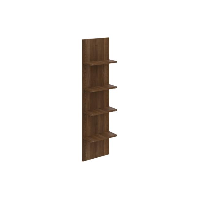 Drive wardrobe insert, for wardrobe height 185 cm, walnut