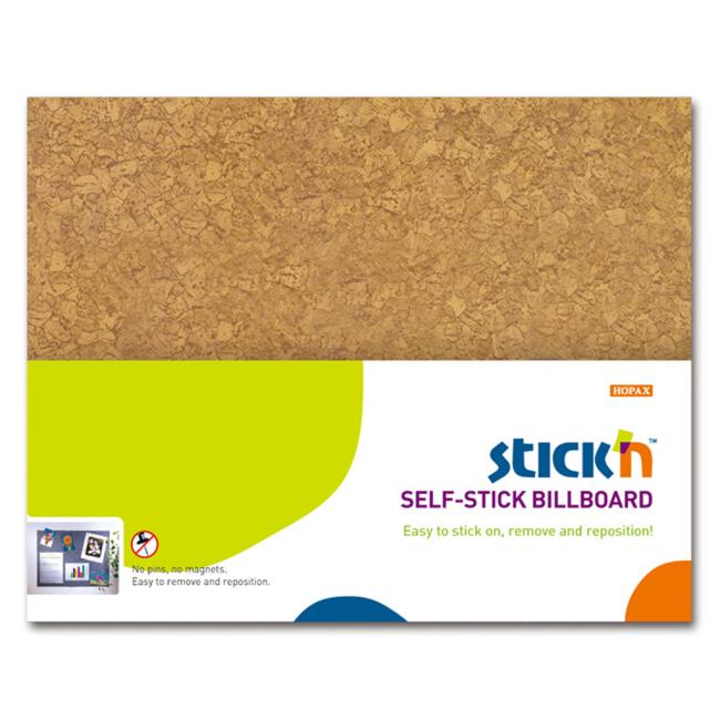 [AV023023] Samolepiaca tabuľa Stick'n Hopax 58x46 cm hnedá