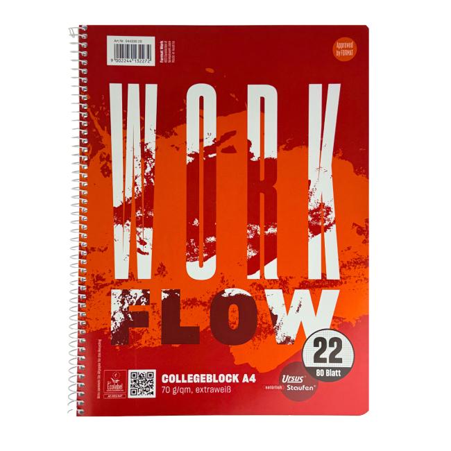 Block College Format Work Ursus Basic A4 80 listov štvorcových 70g