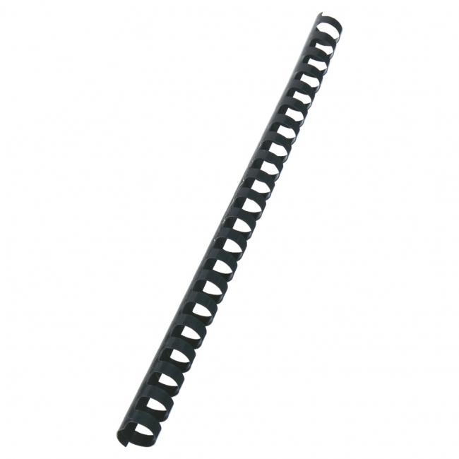 Plastic combs GBC 21R 25mm black