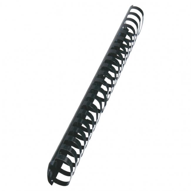 Plastic combs GBC 21R 51mm black