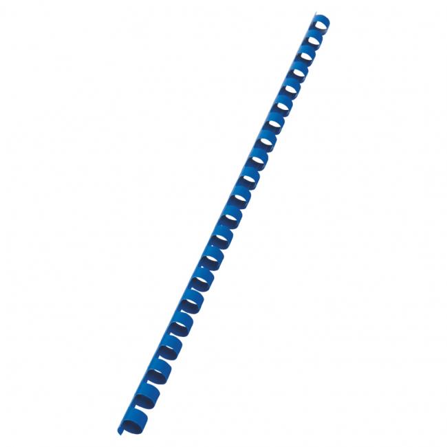 Plastic combs GBC 21R 10mm blue