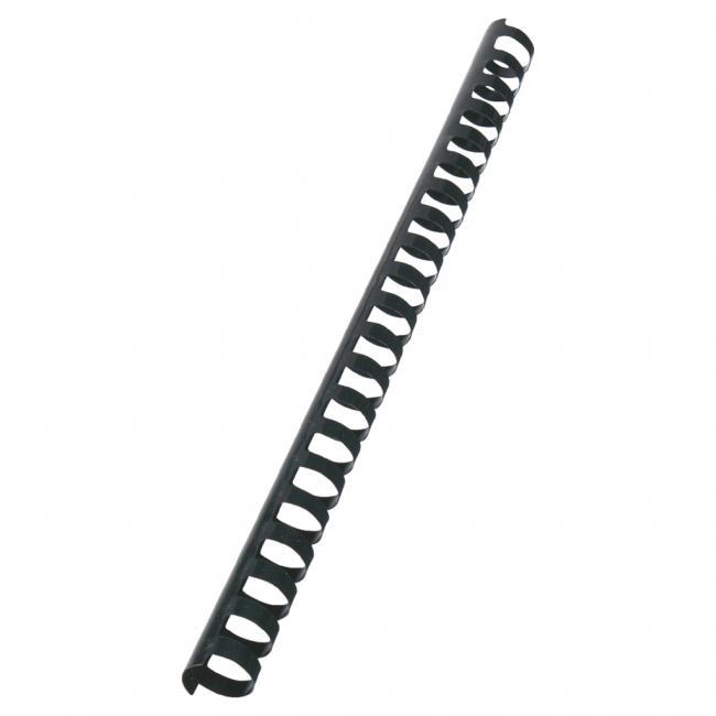 Plastic combs GBC 21R 19mm black
