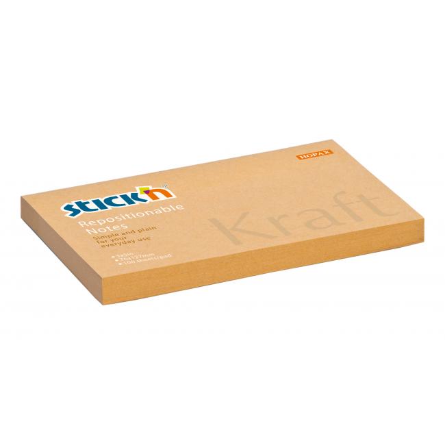 [AV216400] Stick'n Hopax Kraft samolepiaca podložka, 76x127 mm, prírodná hnedá