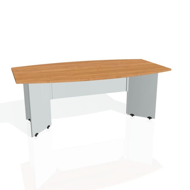 Gate conference table, 200x75.5x110 cm, alder/grey