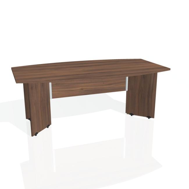 [ON200077] Gate meeting table, 200x75.5x110 cm, walnut/walnut