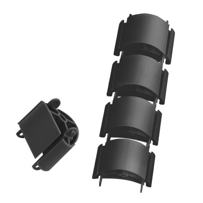 [ON200289] Hobis cable organizer extension, 7x40 cm, black