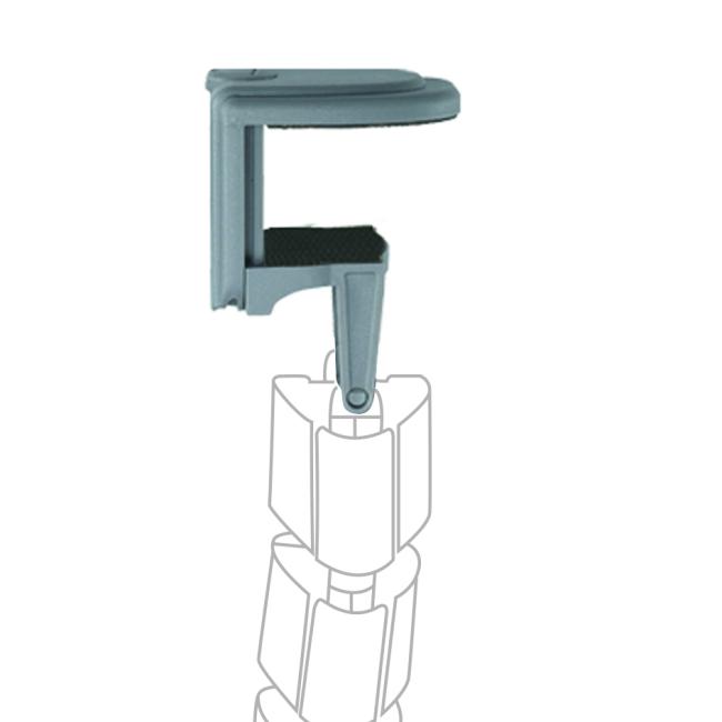 [ON200295] Holder for attaching the cable organizer to the edge of the table 6×7×7.5 cm, gray