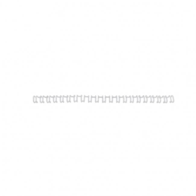 Drôtené hrebene GBC Multibind 21kr. 8 mm biela