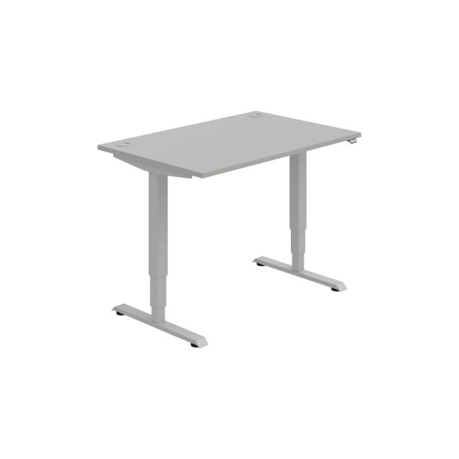 [ON211185] Work table RUN, ZO, 3S, 120x64.5-130.5x80 cm, gray/grey