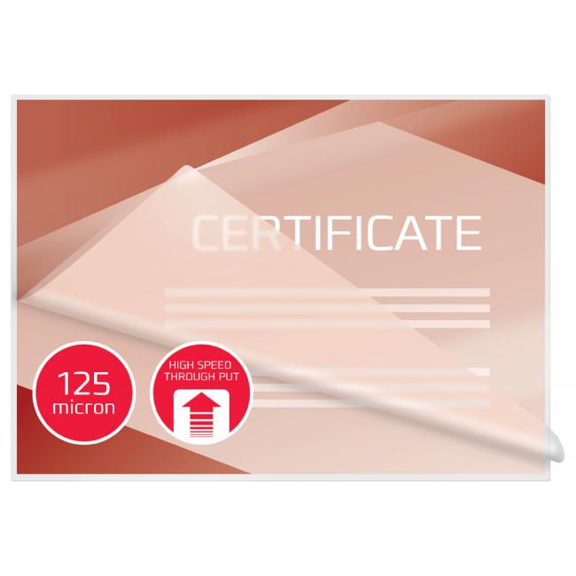 [GB747348] GBC laminating films for fast lamination, 125 mic (100)