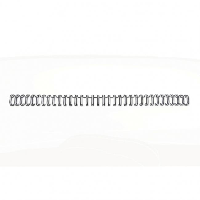 Wire combs GBC 6mm black 3:1