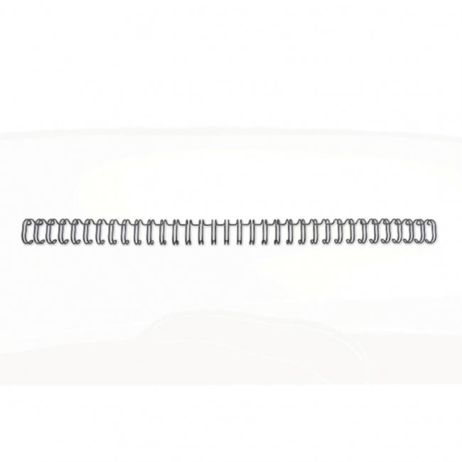 Wire combs GBC 8mm black 3:1