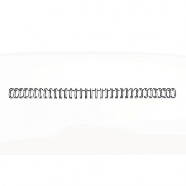 Wire combs GBC 9.5mm black 3:1