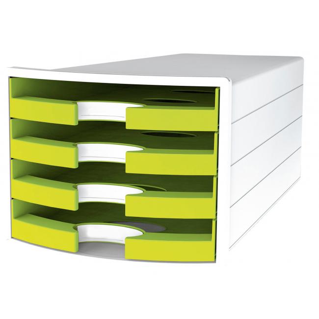 Drawer box IMPULS open green
