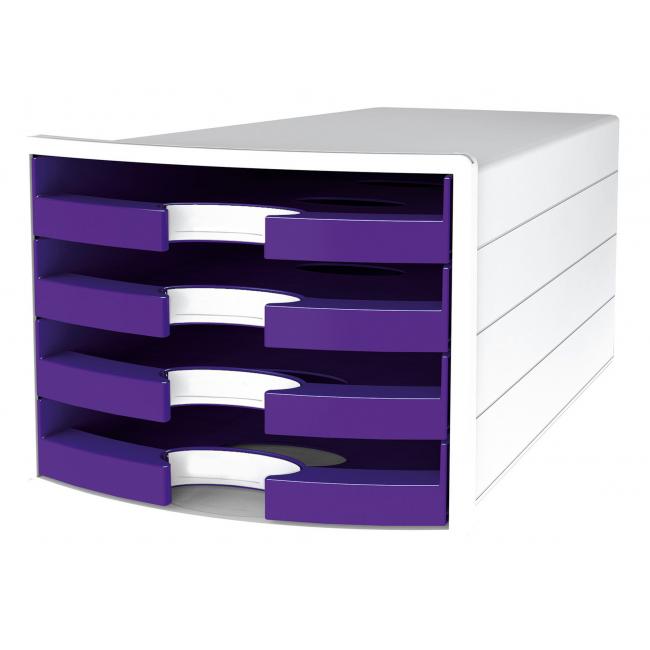 [HA101357] Drawer box IMPULS open purple