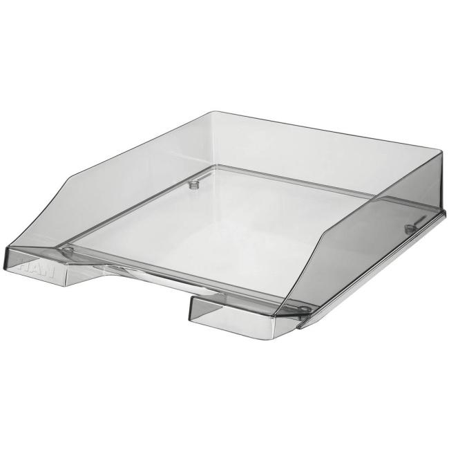 Tray transparent gray