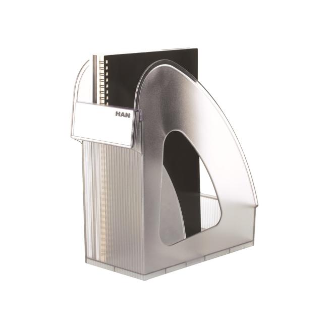 Magazine rack GALAXY clear