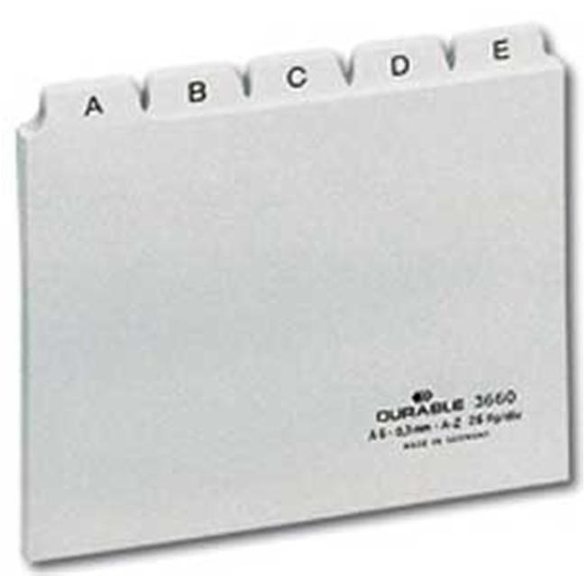 [HA986000] Plastic index cards A6 for file cabinet HAN 956