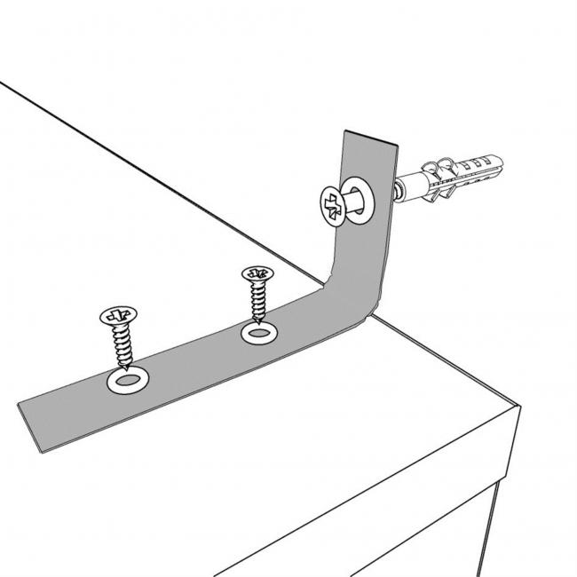 [ON224000] Anchoring kit for cabinets