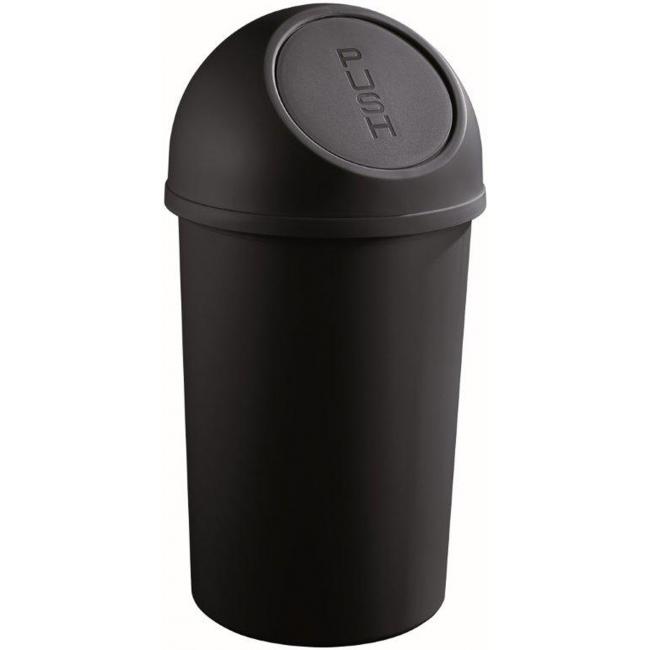 [HE240129] Helit polypropylene basket 25 ℓ black