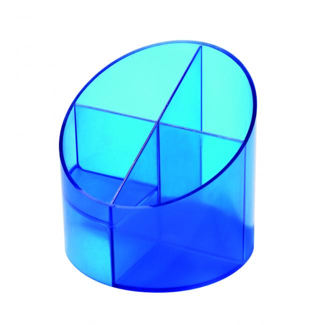 Pen stand Economy transparent blue