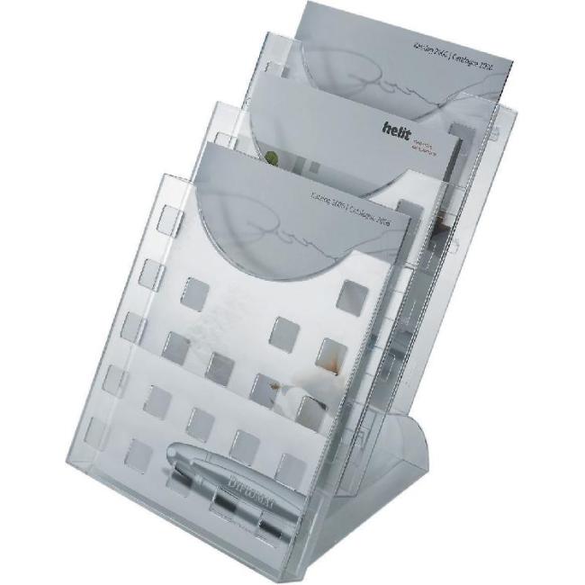 [HE610270] Sada 3 úložných boxov priehľadná