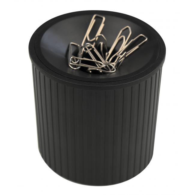 Stand for office clips Helit Linear black