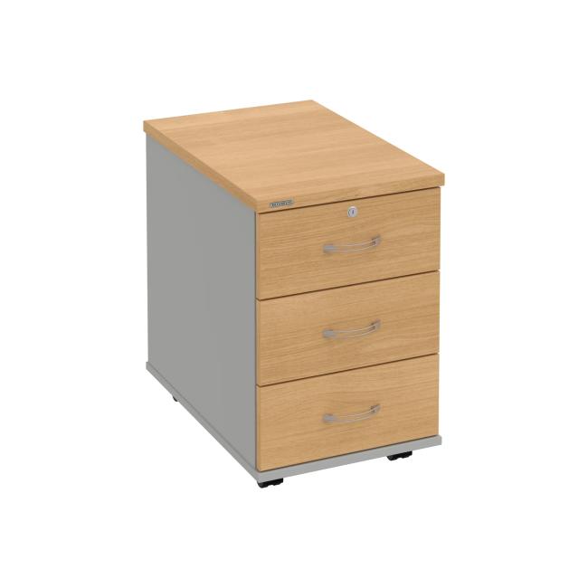 [ON236048] Nádoba Hobis, 40x60x60 cm, dub/sivá