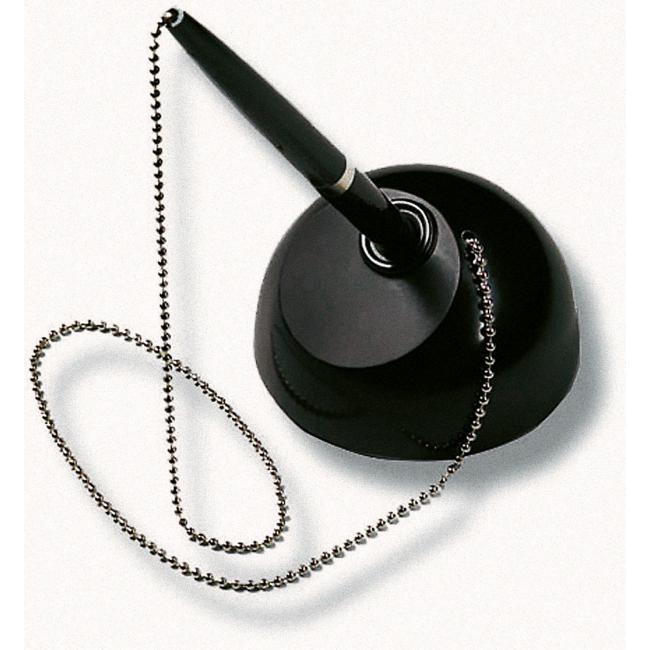 Ball pen with a black stand