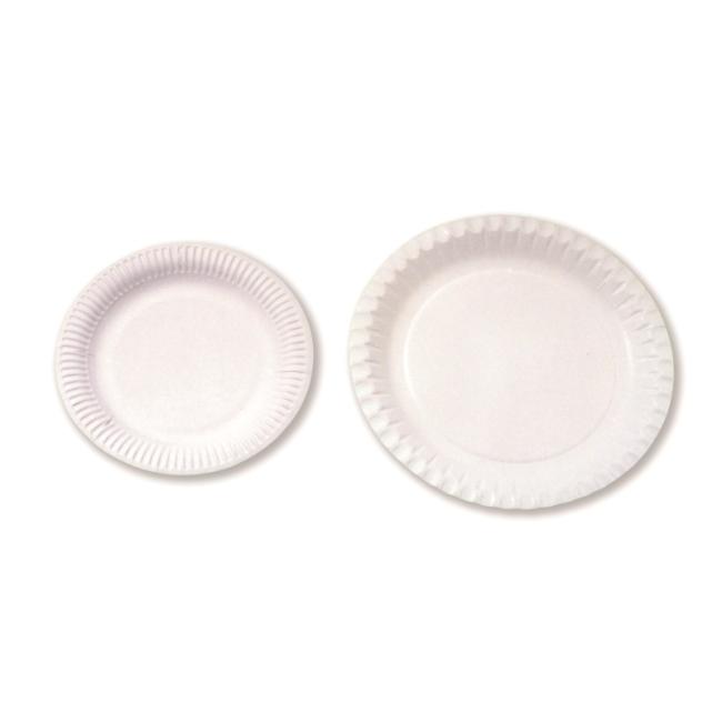 [HI090723] Shallow paper plate 23 cm 100 pcs