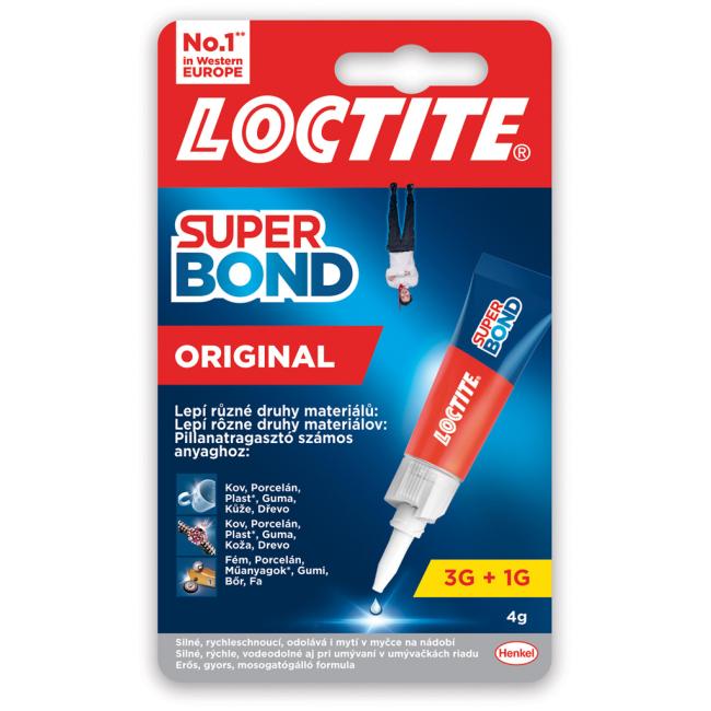 [HK304055] Instant adhesive Loctite Super Bond Original 3+1g