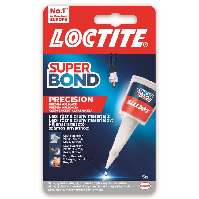 Sekundové lepidlo LOCTITE Super Bond Precision 5g