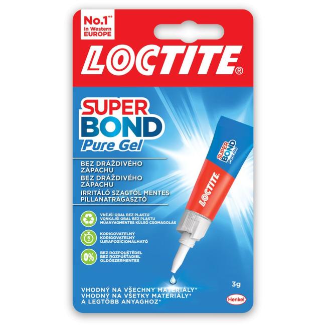 [HK445546] Instant adhesive Loctite Super Bond Pure Gel 3g